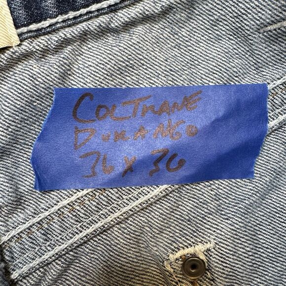 Ariat M4 Coltrane Jeans Men 36x36 Durango Relaxed Boot Cut Blue Western - Picture 7 of 16